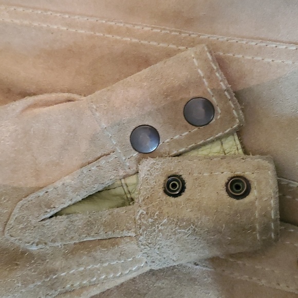 Reversible vintage leather jacket - Picture 13 of 14